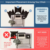 Adjustable Laptop Stand – Rolling Computer Desk & Ergonomic Table for Bed, Sofa, or Office