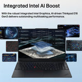 Lenovo ThinkPad E16 Gen 3 Laptop, Ultra 5 225H, 16GB DDR5 RAM, 1TB SSD