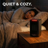EdenPURE GEN70 Portable Infrared Heater and Cooler – 950W PTC Infrared Heat, Oscillating Swivel Fan, 2 Heat Settings + Cooling - Safe for Pets Kids, Personal Space Compact for Desk, Bedroom or Travel