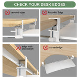 UPGRAVITY Extra Large Keyboard Tray Under Desk White