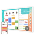 Cozyla Calendar Plus 2: 24" Smart Digital Calendar with Google Play Store