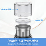Secura Brands Electric Coffee Grinder for Coffee Beans, Spices, Herbs Adjustable Coarse to Fine Setting for 12 Cup Capacity with 1 Removable Stainless Steel Bowl, Ideal for Home Use, RV