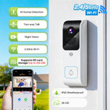 ZHXINSD 4MP Wireless Video Doorbell Camera