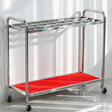 Rolling Plan Holder Cart with Wheels, Large File Storage Rack for Blueprint
