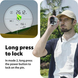 Gogogo Sport Vpro Laser Rangefinder for Golf & Hunting Range Finder 1200 Yard Distance Measuring