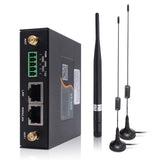 Industrial 4G LTE WiFi Router 3G/4G Yeacomm YF325 Wireless Modem Unlocked with Dual Sim Card Slot,