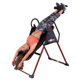 Body-Solid (BFINVER10R) Inversion Table for Back Pain Relief - 300lb Capacity Foldable Decompression Table for Lumbar Stretching, Strength Training Equipment for Professional Inversion Therapy Body-Solid
