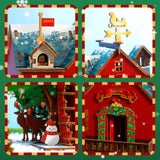 3D Wooden Puzzles for Adults Treehouse Christmas Decorations Miniature Kit