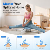 MERACH Split Machine, Stretching Equipment for Flexibility, 180° Leg Stretcher with 6-Level Length Adjustment & Comfortable Pad, Home Stretch Machine for Dance, Gymnastics, 300lbs Capacity (Blue)