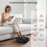 COMFIER Shiatsu Foot Massager with Heat,FSA Eligible HSA Store,Kneading,Vibration,Compression,feet Massager for Plantar Fasciitis Neuropathy,Mother's Day for Women,Men,Use at Home,Office,Size 13