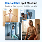 MERACH Split Machine, Stretching Equipment for Flexibility, 180° Leg Stretcher with 6-Level Length Adjustment & Comfortable Pad, Home Stretch Machine for Dance, Gymnastics, 300lbs Capacity (Blue)