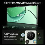 FOSSIBOT S3 Pro Unlocked Phone, 6.67" FHD+ AMOLED Curved Display