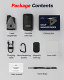 REDTIGER Golf Rangefinder, 7X Magnification 1200 Yards Laser Range Finder with Slope, Built-in Magnetic Bracket