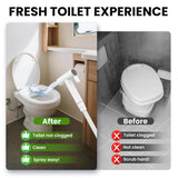 Terapaton RV Bidet Sprayer – All Metal, RV Handheld Bidet with Water Hose & RV Fitting, Wall-Mount Toilet Sprayer for Motorhomes, Fifth Wheels, Trailers & Campers Toilet (WallMount)