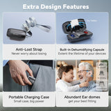 iBstone Nova Hearing Aids for Seniors Adults: Superior Sound Quality - Smart Noise Cancelling - No Feedback - 1.5Hrs Charging for 100Hrs Working - Come with Anti-Lost Lanyard - Over-the-Counter