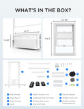 Midea 10,000 BTU U Shaped Smart Inverter Window Air Conditioner - Cools 450 Sq Ft, Ultra Quiet with Open Window Flexibility - Alexa/Google Assistant Compatible - 35% Energy Savings, Remote (Updated)