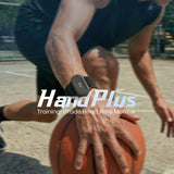 HandPlus Heart Rate Monitor Armband, Training-Grade Optical Fitness Tracker, Advanced Optical HR with Zone Accuracy, Vibration Alert, 72h Offline Storage, Bluetooth & ANT+ for Fitness Training