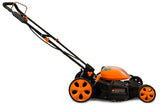 WEN Cordless Electric Lawn Mower, 21-Inch Deck with two 40V Max Batteries and Charger (40441)