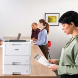 Brother HL-L6210DWT Business Monochrome Laser Printer with Dual Paper Trays, Wireless Networking, and Duplex Printing