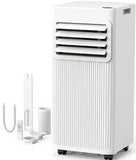 8000 BTU Portable Air Conditioners,Portable AC with Cool, Fan,Dehumidifier,Sleep,24H Timer,Quiet Cooling,Up to 350 Sq.Ft,Air Conditioner for Bedroom,Home,Office,Remote&Window Kit