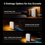 4500 Sq.Ft Energy Star Most Efficient 2025 Dehumidifier,AEOCKY Max 80 Pint/Day Smart Compressor Dehumidifier with Drain Hose, Intelligent Humidistat,for Basement,Bedroom,Home,Bathroom