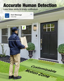 MUBVIEW Wireless Video Doorbell Camera with Chime, No Subscription, 1080p
