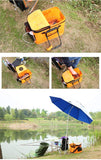 Multi-Functional EVA Foldable Fish Bag for Outdoor - Live Fish Lures and Protection Containers - 8GAL, 6GAL, 4.8GAL, 3GAL