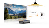 AWOL VISION, 120' Fixed Frame, Serriform ALR Projector Screen, 80% Picture Quality Improved, 95% Ceiling Light Rejecting, Cinematic Screen, Ultra Short Throw, 170° Viewing Angle
