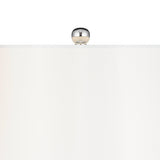 Possini Euro Design Pablo 27" Tall Modern Coastal Table Lamps Set of 2 Blue Art Glass White Shade Living Room Bedroom Bedside Nightstand House Office Home Kitchen Entryway Console (Colors May Vary)