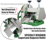 IntXanth Manual Sugar Cane Juicer Machine, Commercial Sugarcane Juicer, 110-330 lb/h Output Sugar Cane Press Juicer Machine, Sugar Cane Juicer Extractor Squeezer with Large Crank