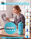 AFMAT PSY3 Electric Pencil Sharpener, Fully Automatic, for 6.5-12mm Pencils