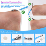 Pedicure Kits - Callus Remover for Feet, 23 in 1 Professional Manicure Set Pedicure Tools Stainless Steel Foot Care, Foot File Foot Rasp Dead Skin for Women Men Home Foot Spa Kit, Blue23