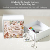 Hegelda 18th Birthday Gifts Decorations for Girls, Eighteen Birthday Crystal Suncatcher, 2008 18th Birthday Decorations for Girls Boys, 18 Year Old Day Gifts for Daughter, Son, Sister, Niece