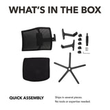 HON Ignition 2.0 Ergonomic Office Chair, Lumbar Support, Desk Chair, Frost