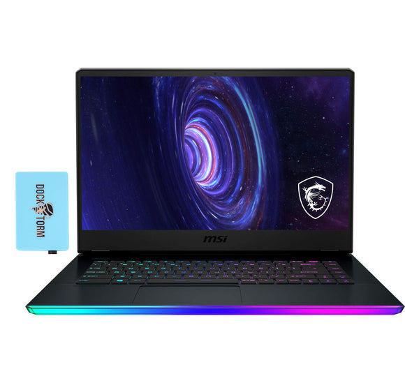 MSI GE66 Raider Gaming & Entertainment Laptop (Intel i9-11980HK 8-Core, 32GB RAM, 2X 1TB R0 SSD, RTX 3080 Max-Q, 15.6