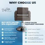 Salon & Spa Equipment Icon Styling Chair for Professional Salons Buy-Rite Salon & Spa Equipment
