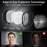2 Packs Video Conference Light for Computer, Webcam, Video Recording