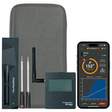 Bridge Set | 2-Probe Package | Smart Wireless Meat Thermometer | Unlimited Range Digital Food Probe with Bluetooth | for Smoking, Grilling, BBQ. Etc The MeatStick