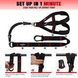 NTIUYOT Pull Up Assistance Bands for Pull Up Bar, 4 Heavy Duty Assisted Pull Up Bands, Workout Equipment with Foot Rest for Training, Adjustable Bands for Pull-Up, Fitness, Body Stretching, Chin Up