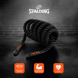 Spalding - Battle Rope for Strength & Conditioning, 22 ft Heavy Duty Training Rope for Cardio, Endurance & Full Body Workout, Durable Fitness