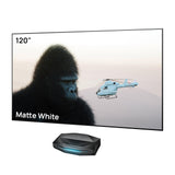 AWOL Aetherion Pro 4K 3D Ultra Short Throw Projector & 120" Matte White Projector Screen Bundle(Aetherion Pro&MW-120)
