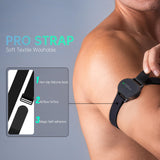 CYCPLUS Heart Rate Monitor Armband,Bluetooth 5.1 ANT+ HR Monitor with HR Zone LED Indicator, IP67 Waterproof, Use for Running Cycling Gym and Other Sports (2025 Upgraded Model)