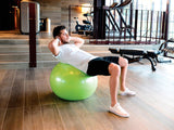 Gymnic Classic Plus Burst-Resistant Exercise Ball, Blue (65 cm)