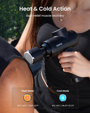 RENPHO Active Thermacool 2 Massage Gun with Heat and Cold, [2026 Upgraded] Percussion Deep Tissue Handheld Neck Massager, FSA Approved, Muscle Masajeador for Men Women Athletes HSA