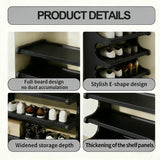 39" Bamboo Shoe Rack - Vertical Shoe Organizer Rack for Small Space, Narrow Shoe Tower for Closet, Entryway, Corner, Tall Shoe Shelf with Removable Shelves, Flexible Storage Shelf for Saving Space