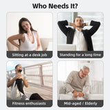 SHINE WELL Leg Compression Massager, Leg Massager for Circulation and Pain Relief, Air Compression Leg Massager with 3 Modes 3 Intensities 2 Extenders and Adjustable Wraps