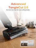 DREAME Aero Wet Dry Vacuum Cleaner, All-in-ONE Vacuum Mop for Wet & Dry Messes, 0 Hair Residue Great for Pet Owners, One-Press Self-Clean, 180° Lie Flat, 35mins Runtime for Hard Floor Cleaning