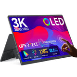UPERFECT OLED Portable Monitor Touchscreen, 14" 3K 120Hz Gaming Monitor