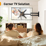 Perlegear Long Arm TV Wall Mount for 26–70 inch TVs up to 100 lbs