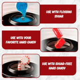 Cotton Candy Machine – Retro Cotton Candy Maker – Cotton Candy Maker Machine For Homemade Sweets – Ideal for Birthday, Party, Gatherings – Works with Flossing Sugar or Hard Candy Darice